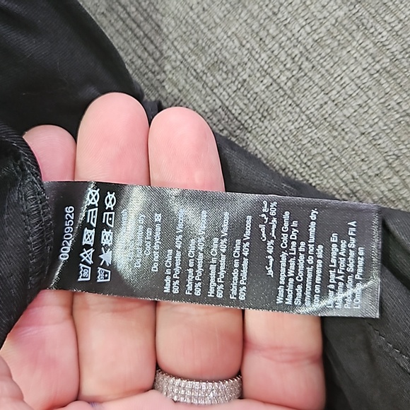 NWT Arna York light weight Shiloh black pants 22/24 #b644 - Picture 8 of 9